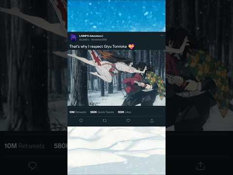 Why I respect Giyu Tomioka 💝 || #anime #shortsfeed #viralanimeedit #tranding #demonslayer