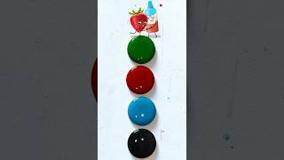 Strawberry Coin Art – Sweet & Creative Design #shorts #satisfying #trending #creativeart #funny #art