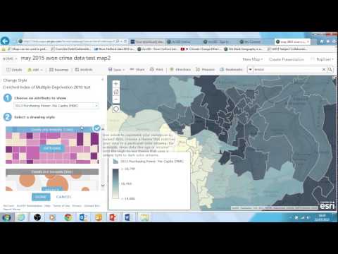 Investigating crime Part 6 data enrichment in ArcGIS Online