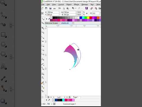 Rekomendasi logo bunga. belajar coreldraw  #coreldraw #logodesign #corel #designlogos