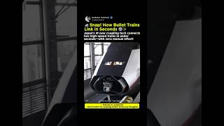 Japan's Bullet Train Coupling | The Future of High-Speed Travel is HERE! 🚄✨