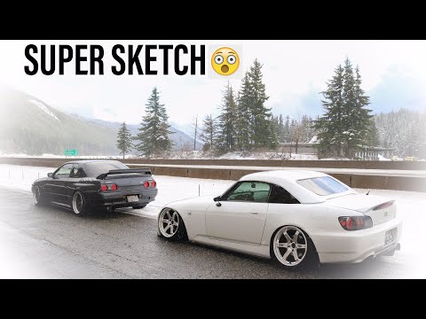 STANCED S2000 X R32 GTR HIT THE MOUNTAINS!