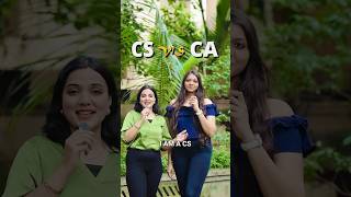 CA v/s CS🔥 WHAT is BETTER?🚀 @Surbhigandhi99 #ca #cs #icai #castudents