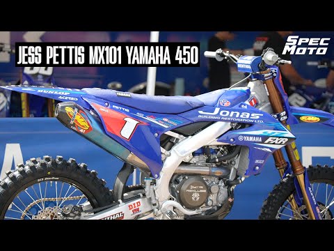 Jess Pettis MX101 Yamaha 450 | Tech Spec