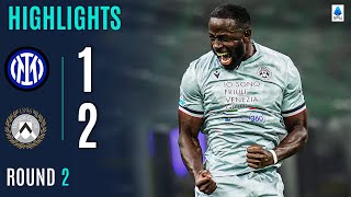 INTER-UDINESE 1-2 | HIGHLIGHTS | Davis and Atta Stun Inter at San Siro | Serie A 2025/26
