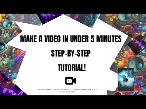 Make a Video in Under 5 Minutes – Step-by-Step Tutorial!