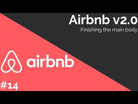 Airbnb v2.0 - How to make a website like Airbnb PART #14 | CodingTuts