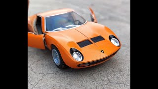 REALISTIC Lamborghini Miura SVJ model car #shorts