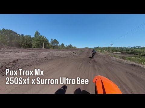 Moto Vlog #2 | Pax Trax Mx Intermediate Track | 250SXF x Surron Ultra Bee