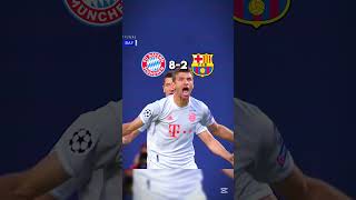 Most humiliating losses in football history 🔥 😈 💀 🥶 #footballshorts #football #bayermunich