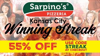 55% Off Pizzas & Calzones! KC Winning Streak Promo 🏈🍕