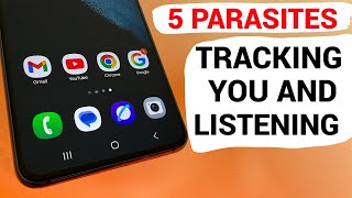5 Parasites on Your Phone Tracking and Listening to You - TURN THEM OFF