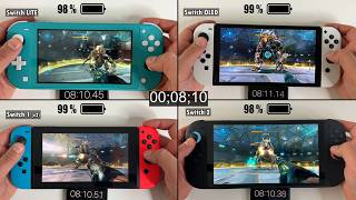 Battery Life o Nintendo Switch 2 vs. LITE vs. Switch 1 vs. OLED | Metroid Prime 4 Beyond