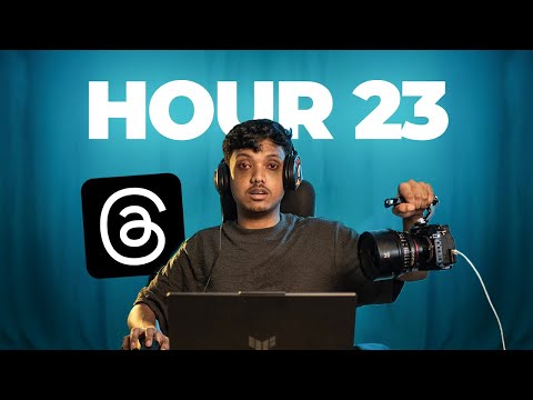 I made a Commercial for THREADS within 24 HOURS