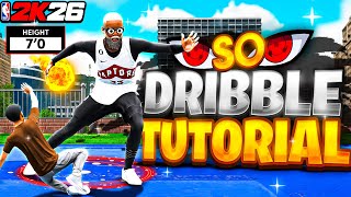 #1 ISO DRIBBLE TUTORIAL 6'10+ How to ISO and DESTROY LOCKS on NBA2K26 Best SIGS for 6'10+ BUILDS