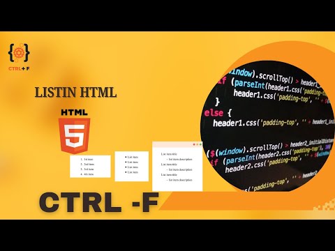 List in HTML || Ordered List, Unordered and definition List ||Learn Complete HTML Tutorial In Tamil