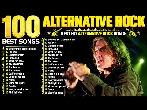Creed, Linkin Park, Metallica, Nickelback, Green Day, Coldplay💕Alternative Rock Greatest Hits 2000's