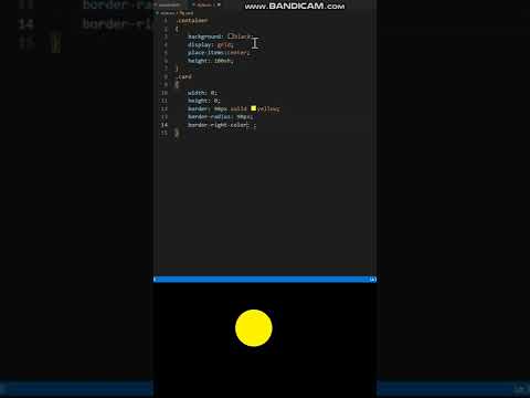 How to create Pac-Man Logo. 🔥// only HTML and CSS. // #youtubeshorts #short #coding#viral