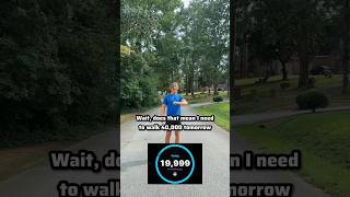 20,000 steps broke me 😂 DM me on IG for coaching #selfimprovementhacks