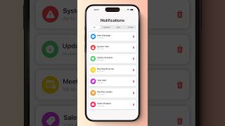 🚀 Master SwiftUI with Real-World Projects: Notification Screen Example!