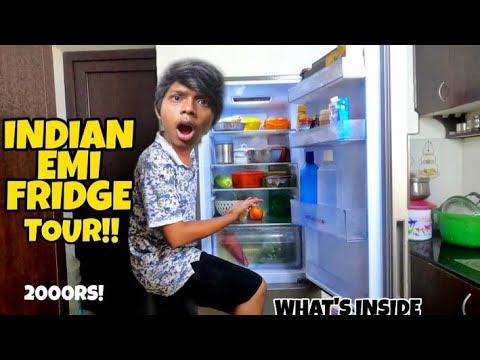 EMI Fridge Tour   Typical Indian Fridge