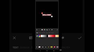 Text animation in inshot tutorial #inshot#editing#tutorial