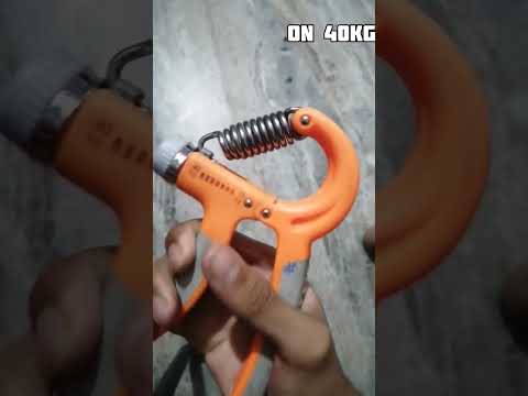 before and after result of hand gripper at 40kg