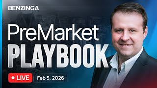 Markets Split After Big Tech Selloff | PreMarket Playbook [LIVE] | Feb 5th, 2026