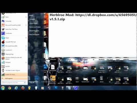 Minecraft 1.4.5 Herblore Mod (Tutorial + Download)