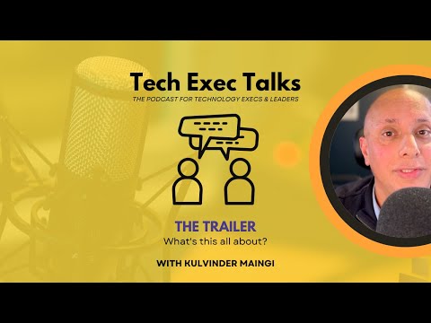 Tech Exec Talks - Trailer