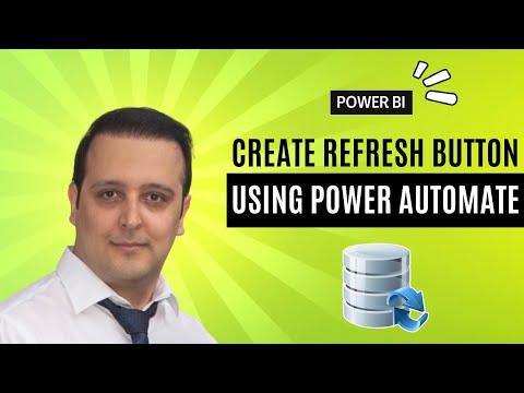 How to Create Power BI Refresh Button? Use Power Automate