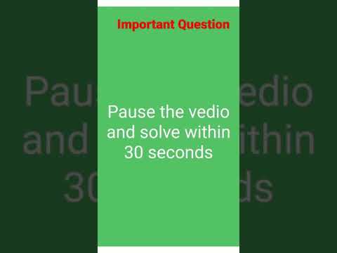 Percentage | For Every Competitive Exams | Percentage Math | Important Question | #shorts