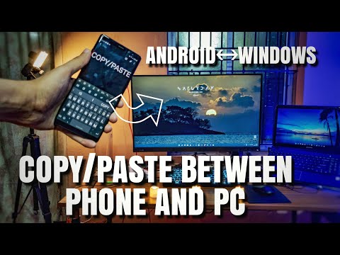 Copy and Paste Text between Android phone and PC