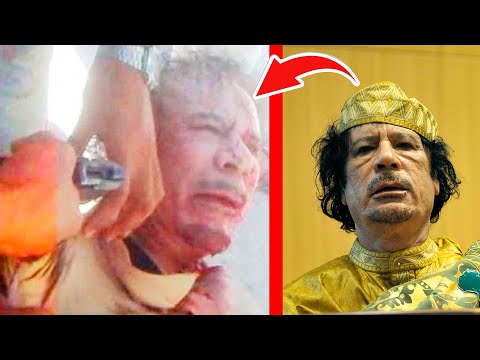 Brutal Last Hours of Gaddafi Warning (HARD TO WATCH!)
