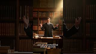 “This AI Writes Your Emails for You”#ChatGPT #EmailHack #AIProductivity   #AIWorkTool #YouTubeShorts