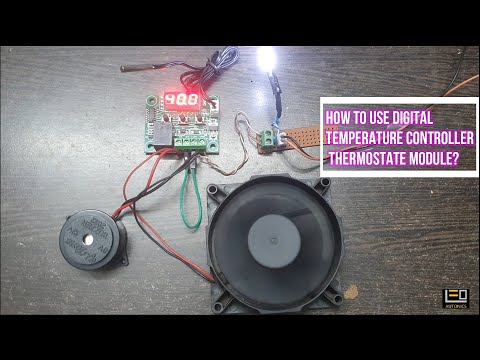 how to use temperature controller thermostat module?