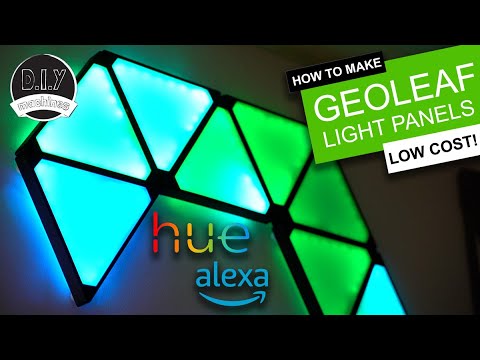 3D Print Your Own Nanoleaf Project! - Alexa, Hue and App integration