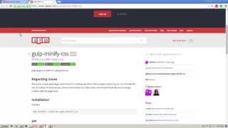 Gulp | Minify CSS