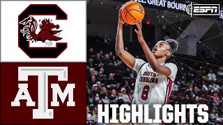 South Carolina Gamecocks vs. Texas A&M Aggies | Full Game Highlights | ESPN College Basketball