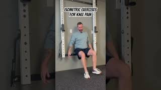 Best Isometric Exercise For Knee Pain | The Wall Sit