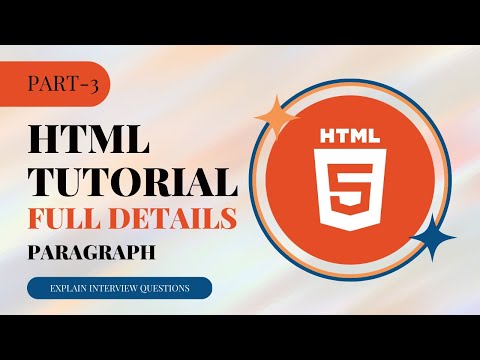 🔴#3 HTML Tutorial for Beginners | Paragraph | Complete HTML Series | Coder Hindi