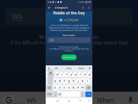 Riddle of the day Musk X-Empire 10 October 👈#shorts #yoytubeshorts #xempireriddleoftheday #ytshorts
