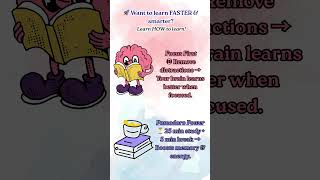 Learn Faster #LearnHowToLearn #StudyHacks #ProductivityTips #StudySmarter #LearningSkills