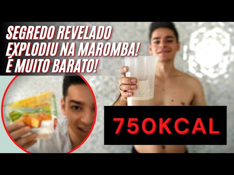 Ganhe Peso Gastando pouco! HIPERCALÓRICO CASEIRO MAIS BARATO 2021
