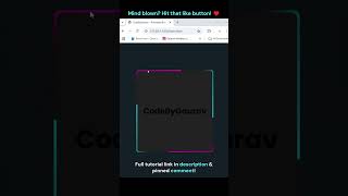 🌀 Cool Animated Borders Using CSS | Improve Website UI! #webdevelopment #coding #animation #shorts