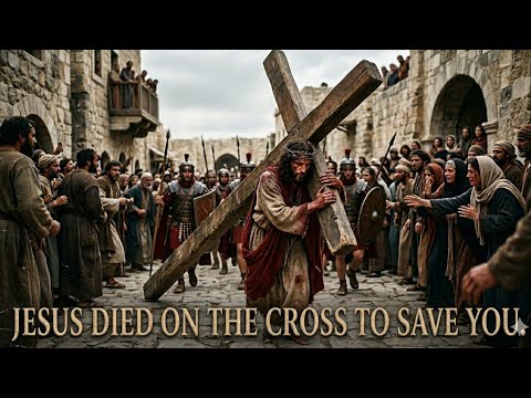 The Weight of The Cross On Jesus #biblicalstory #jesus #christ #God #shorts #christianfaith