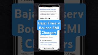 Bajaj Finserv EMI Bounce Charge Kitna Hai? | Late Fee & Penalty Details