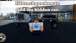 I'll teach you how to find the hidden car. (ROBLOX MAP: American Plains Mudding)