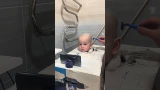“Barbershop in a Box” ✅#TechHumor#FunnyTech #TechFails #GadgetHumor #TechComedy#TechMeme #GeekHumor