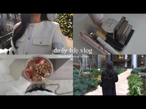 [vlog] Daily life Vlog 🕯️ How to spend holidays, spring nails, new cosmetics, cooking 🫖